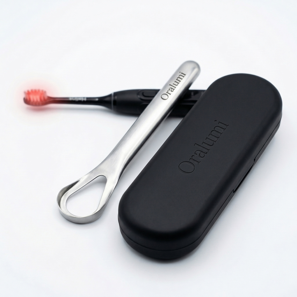Tongue Scraper + Travel Case